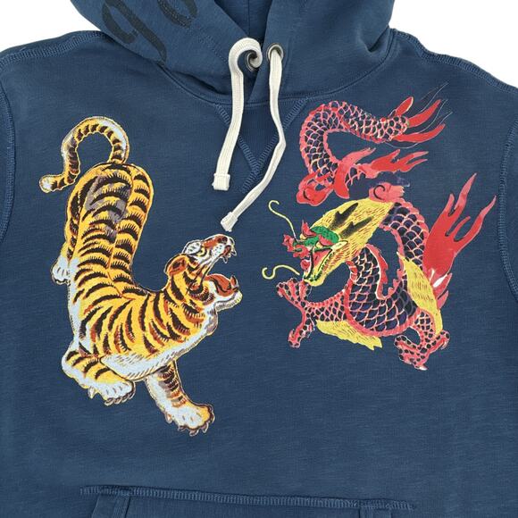 POLO RALPH LAUREN Fleece Graphic Hoodie S - Picture 5 of 11